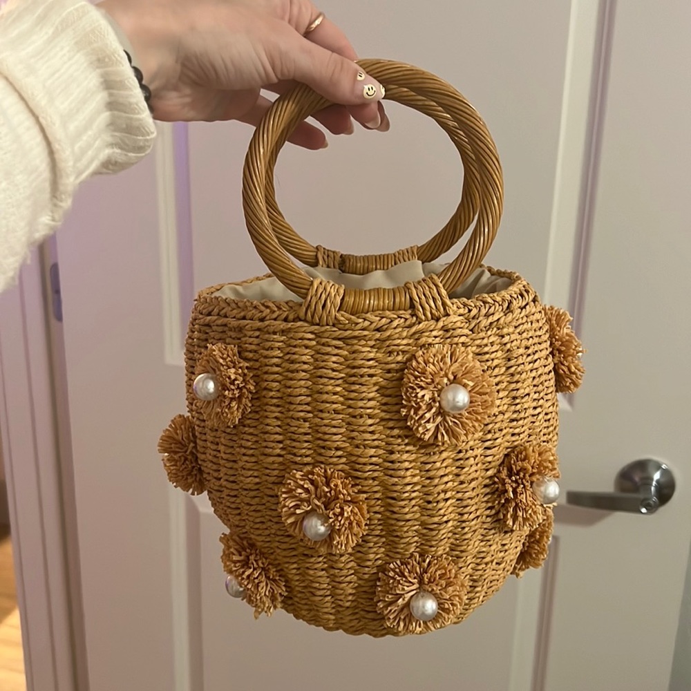 SHOW ME YOUR MUMU WOVEN PURSE